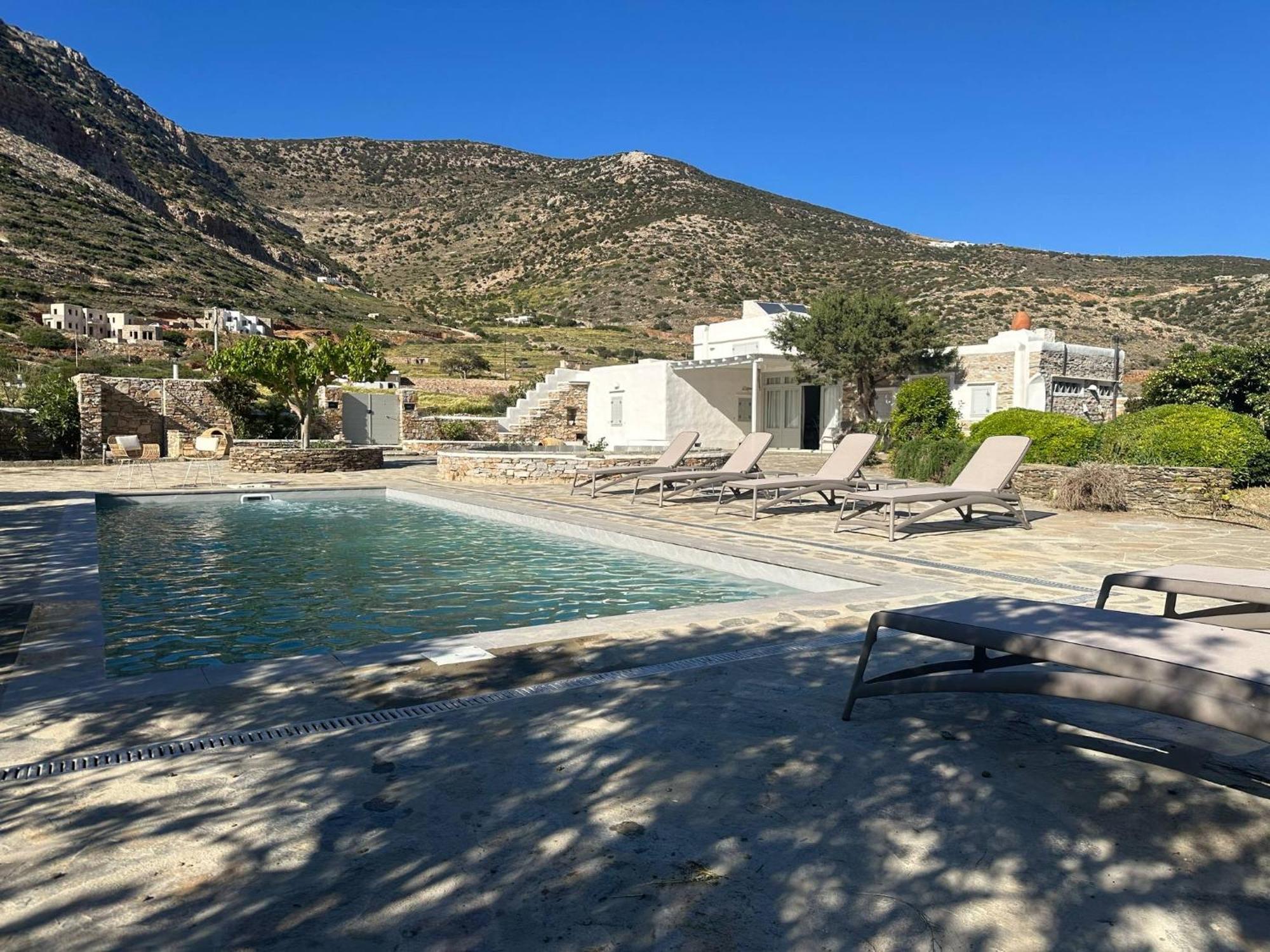 Villa River With Pool Kamares  Eksteriør bilde